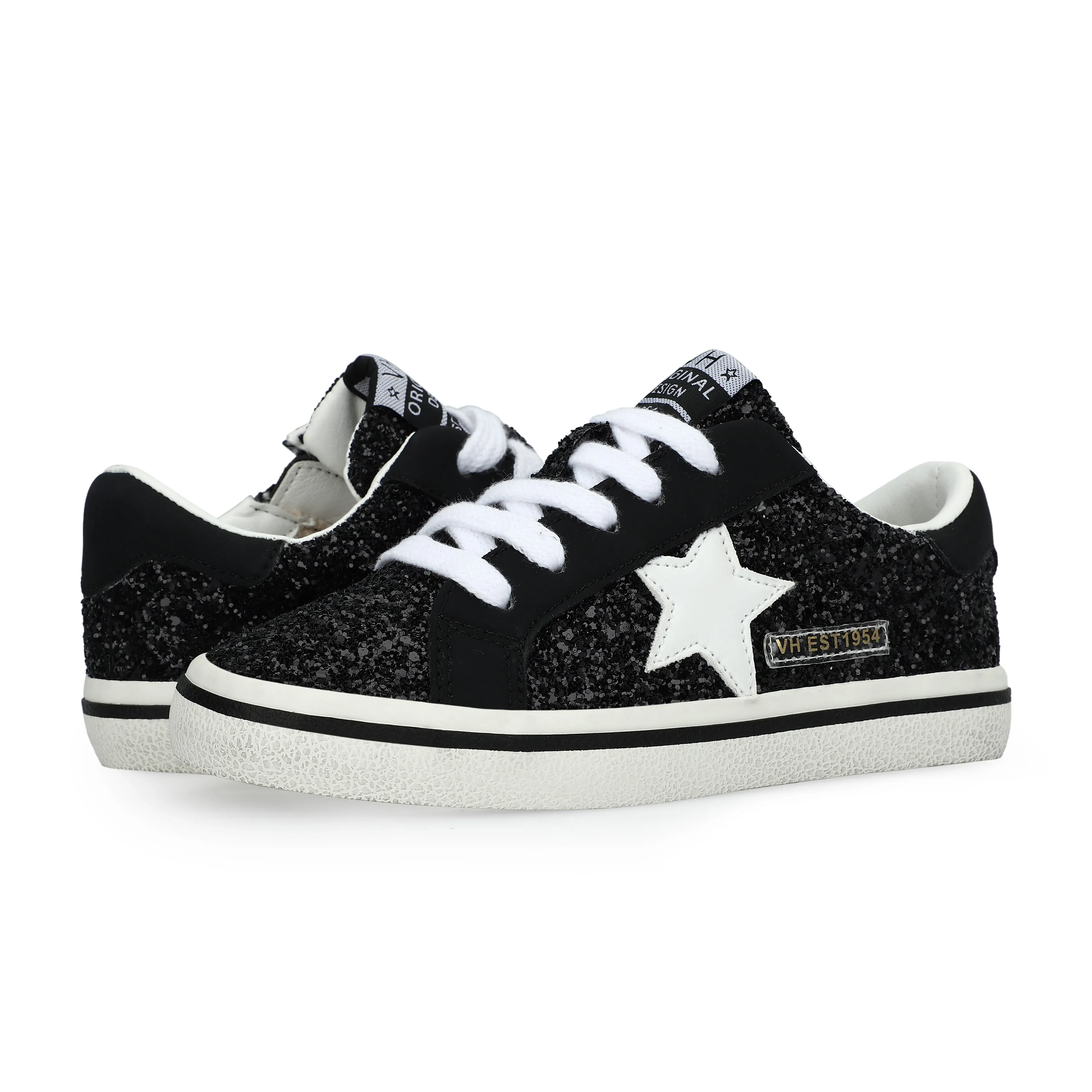 KIDS GAIL - BLACK GLITTER MULTI