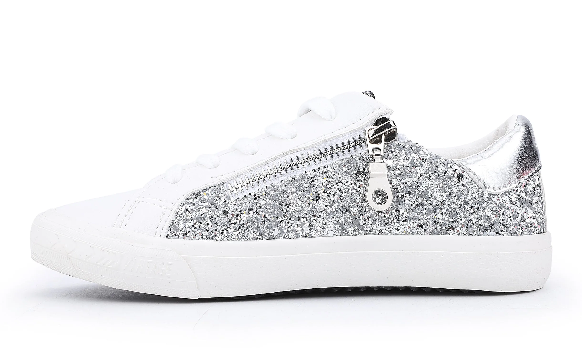 KIDS GLORIA - WHITE SILVER PINK