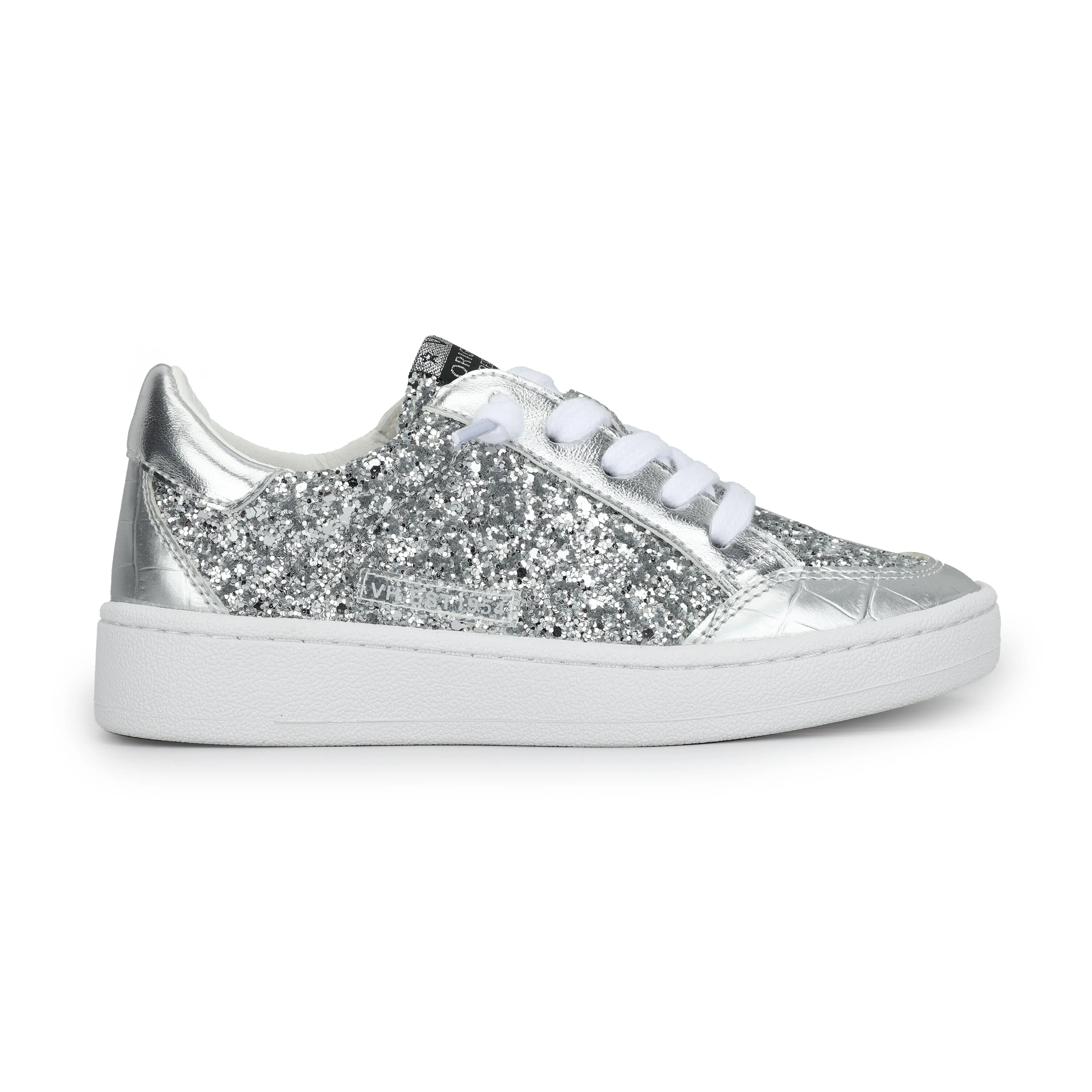 KIDS HALEE - WASHED SILVER CROCO