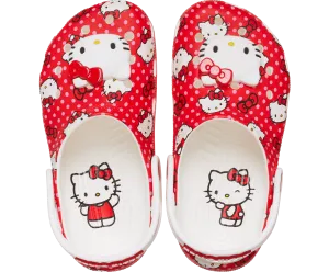 Kids' Hello Kitty® Red Classic Clog