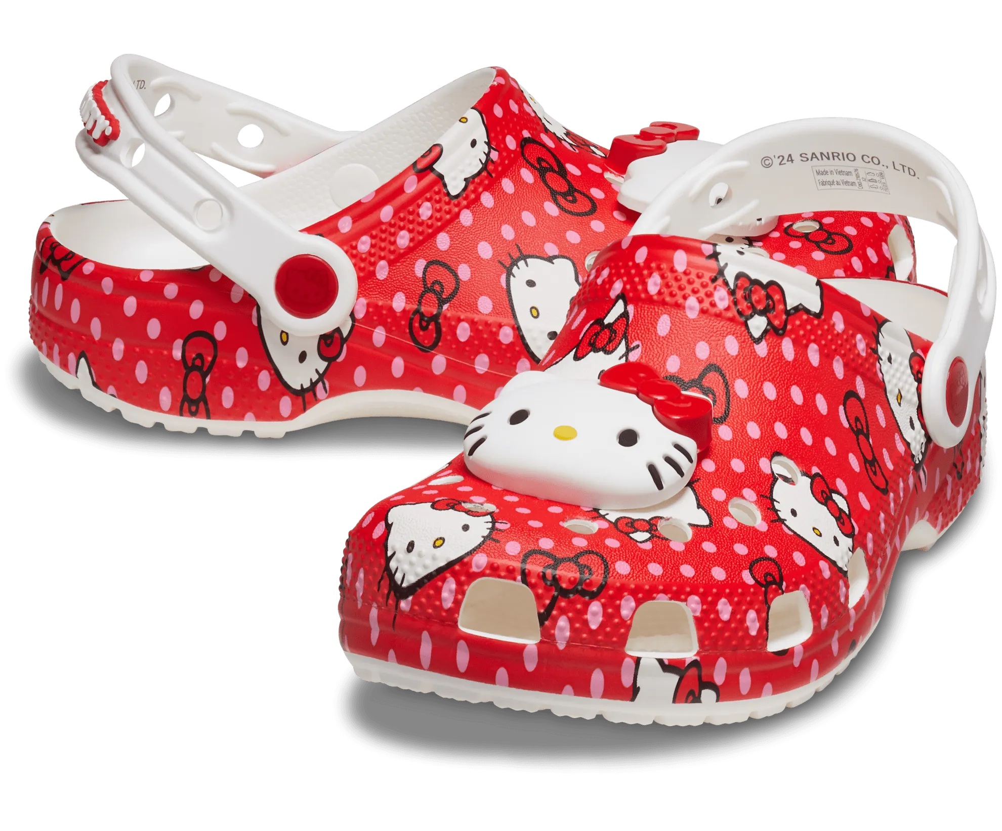 Kids' Hello Kitty® Red Classic Clog