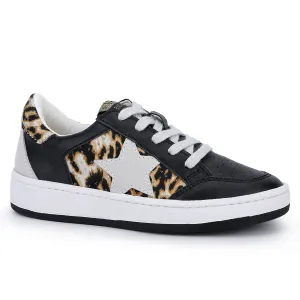 KIDS JENESSE - BLACK/ CHEETAH