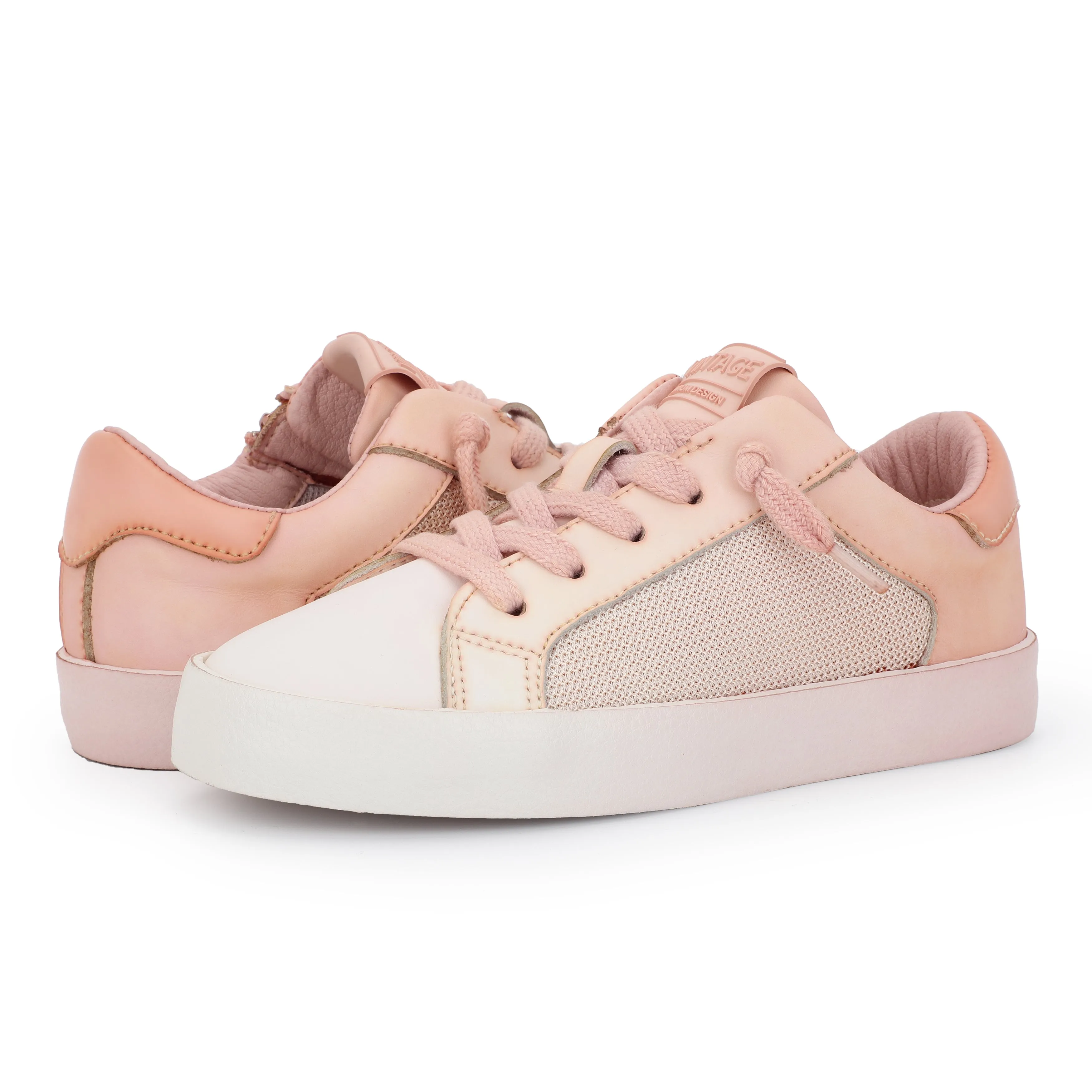 KIDS SAM- BLUSH/ WHITE