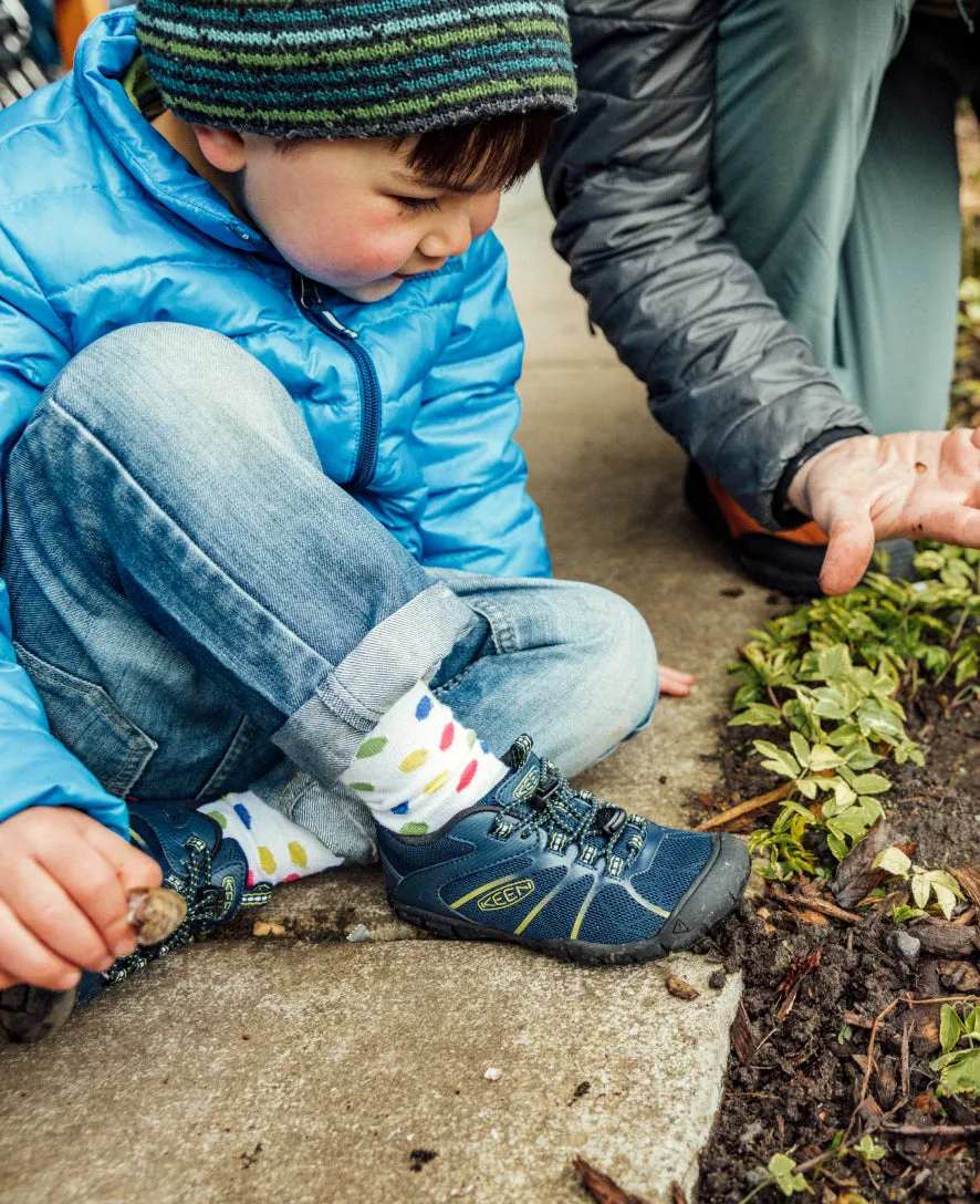 Little Kids' Chandler 2 CNX Sneaker  |  Black Iris/Evening Primrose KEEN
