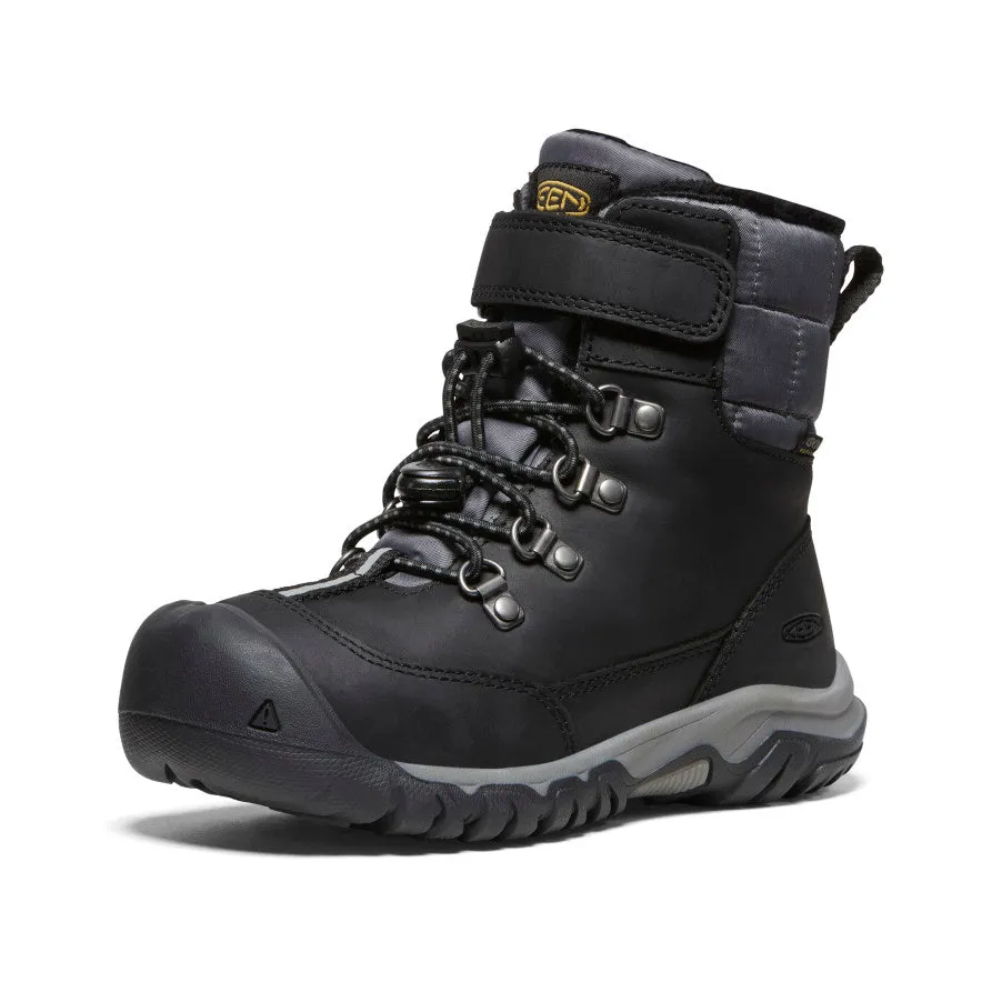 Little Kids' Kanibou Waterproof Winter Boot  |  Black/Magnet KEEN