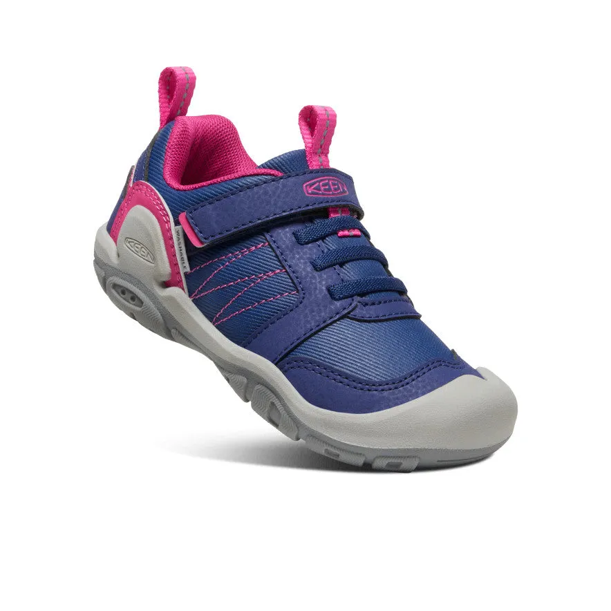 Little Kids' Knotch Peak Sneaker  |  Blue Depths/Pink Peacock KEEN