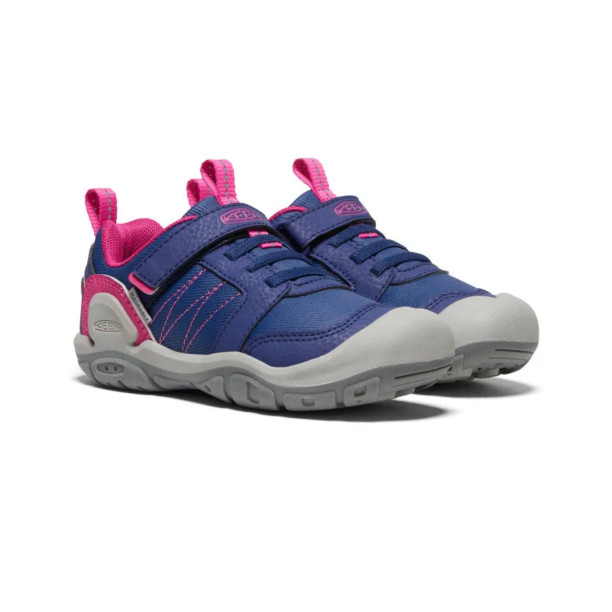 Little Kids' Knotch Peak Sneaker  |  Blue Depths/Pink Peacock KEEN