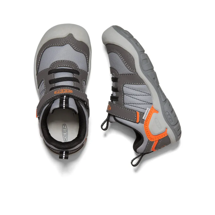 Little Kids' Knotch Peak Sneaker  |  Magnet/Safety Orange KEEN
