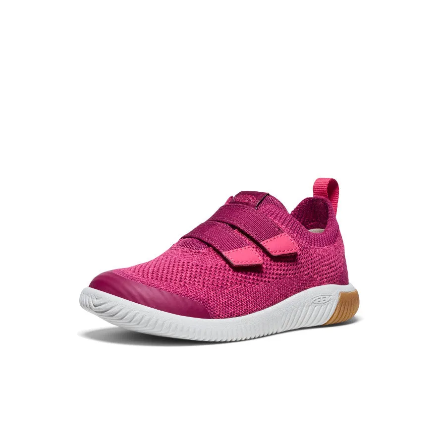 Little Kids' KNX Knit Double Strap  |  Beaujolais/Raspberry KEEN