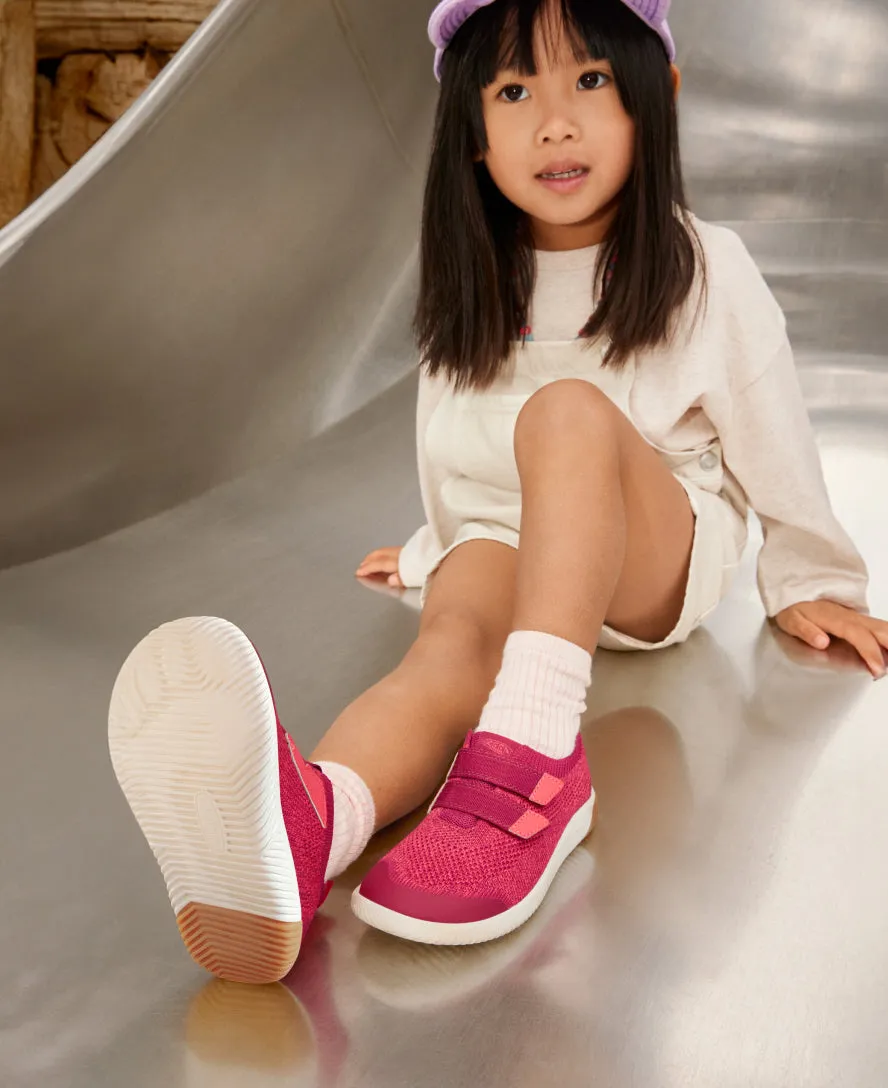Little Kids' KNX Knit Double Strap  |  Beaujolais/Raspberry KEEN