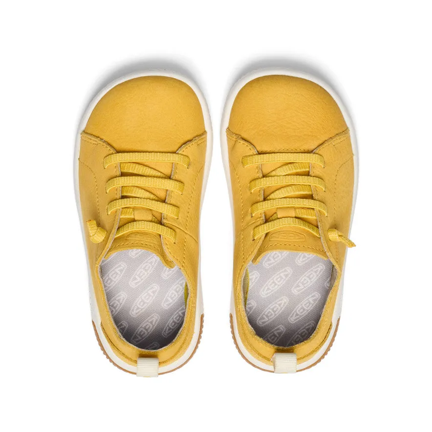 Little Kids' KNX Leather Sneaker  |  Daffodil/Star White KEEN