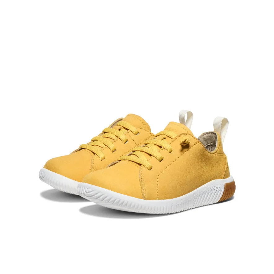Little Kids' KNX Leather Sneaker  |  Daffodil/Star White KEEN