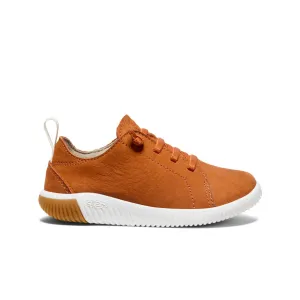 Little Kids' KNX Leather Sneaker  |  Gold Flame/Star White KEEN