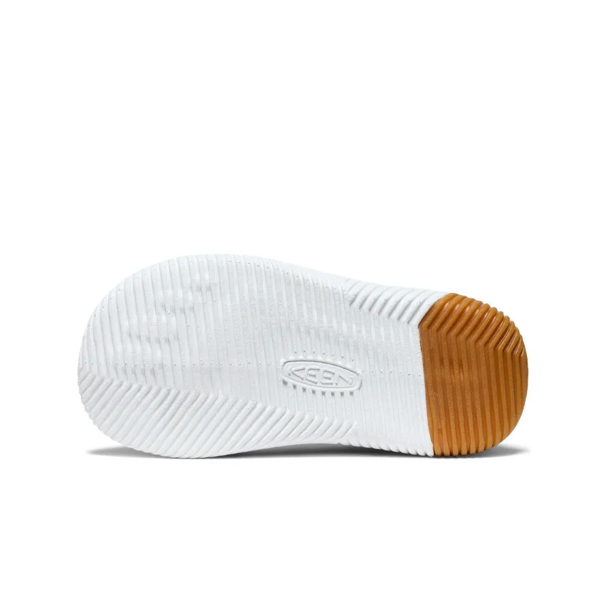 Little Kids' KNX Leather Sneaker  |  Gold Flame/Star White KEEN