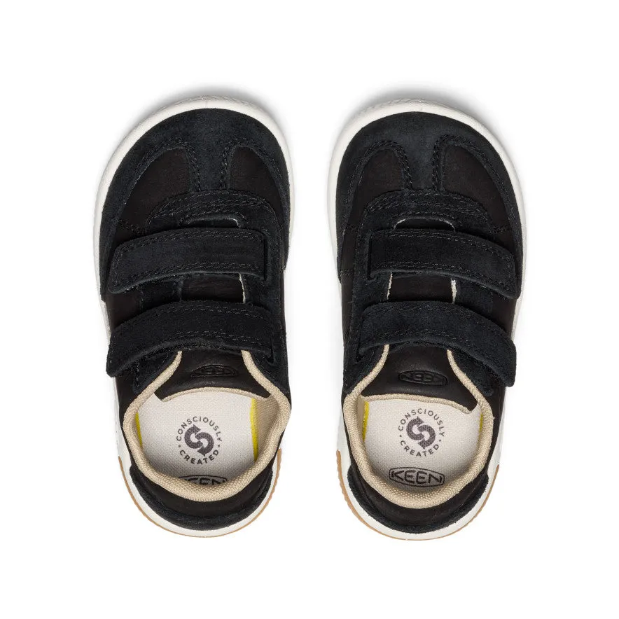 Little Kids' KNX T-Toe Sneaker  |  Black/Star White KEEN