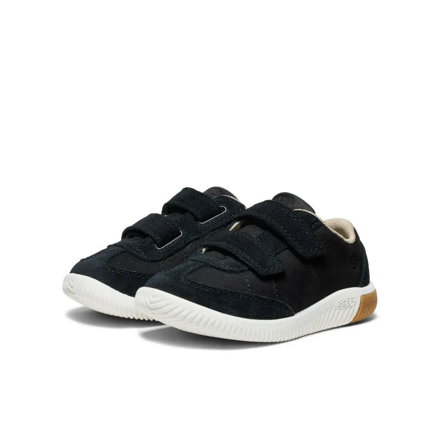 Little Kids' KNX T-Toe Sneaker  |  Black/Star White KEEN