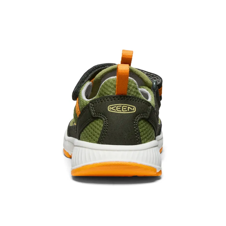 Little Kids' Motozoa Sandal  |  Forest Night/Bright Marigold KEEN