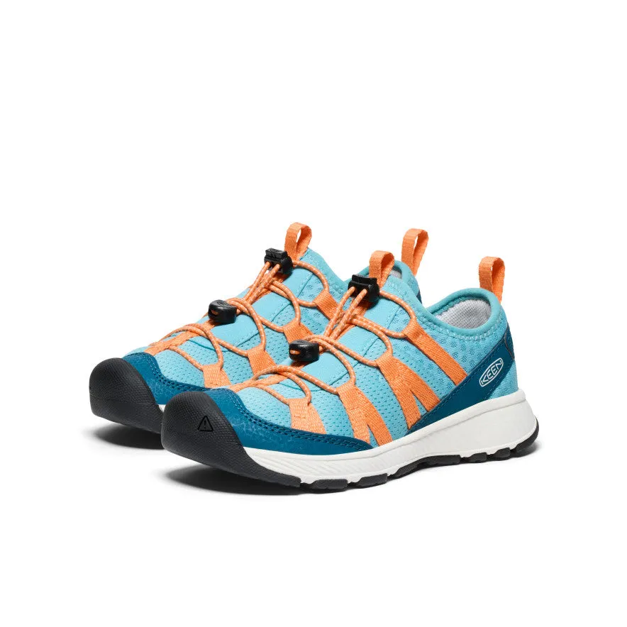 Little Kids' Motozoa Sneaker  |  Legion Blue/Tangerine KEEN