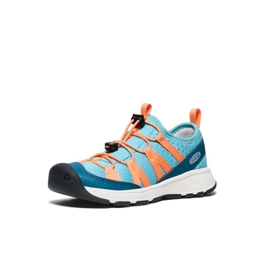 Little Kids' Motozoa Sneaker  |  Legion Blue/Tangerine KEEN