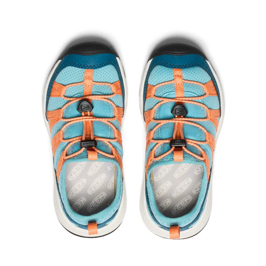 Little Kids' Motozoa Sneaker  |  Legion Blue/Tangerine KEEN