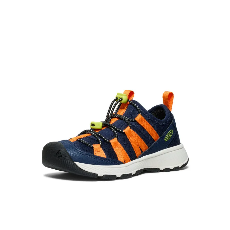Little Kids' Motozoa Sneaker  |  Naval Academy/Bright Marigold KEEN