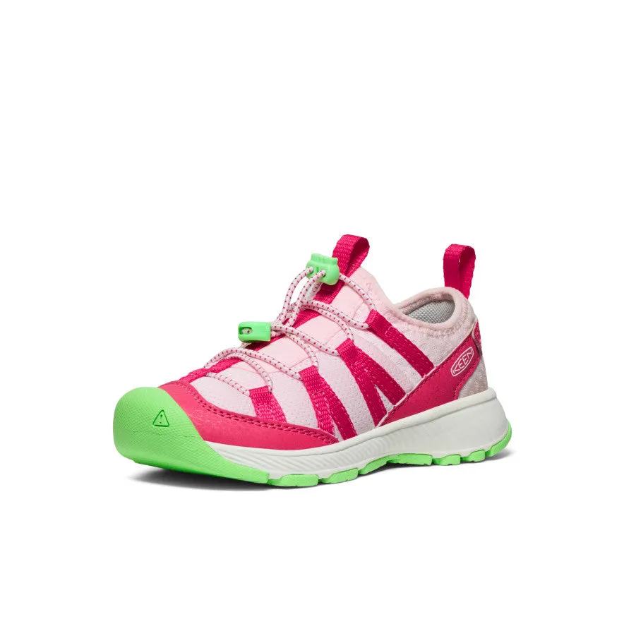 Little Kids' Motozoa Sneaker  |  Raspberry/Summer Green KEEN