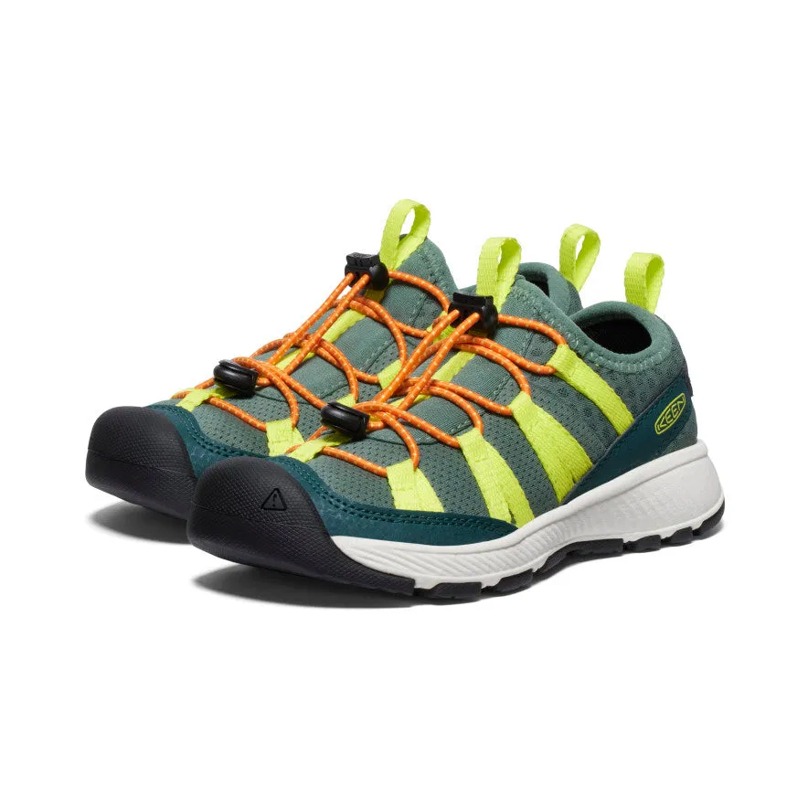 Little Kids' Motozoa Sneaker  |  Sea Moss/Scarlet Ibis KEEN