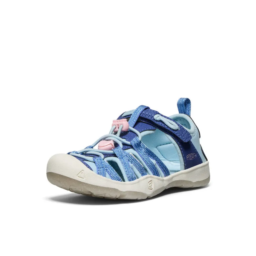 Little Kids' Moxie Sandal  |  Skipper Blue/Giggle Pink KEEN