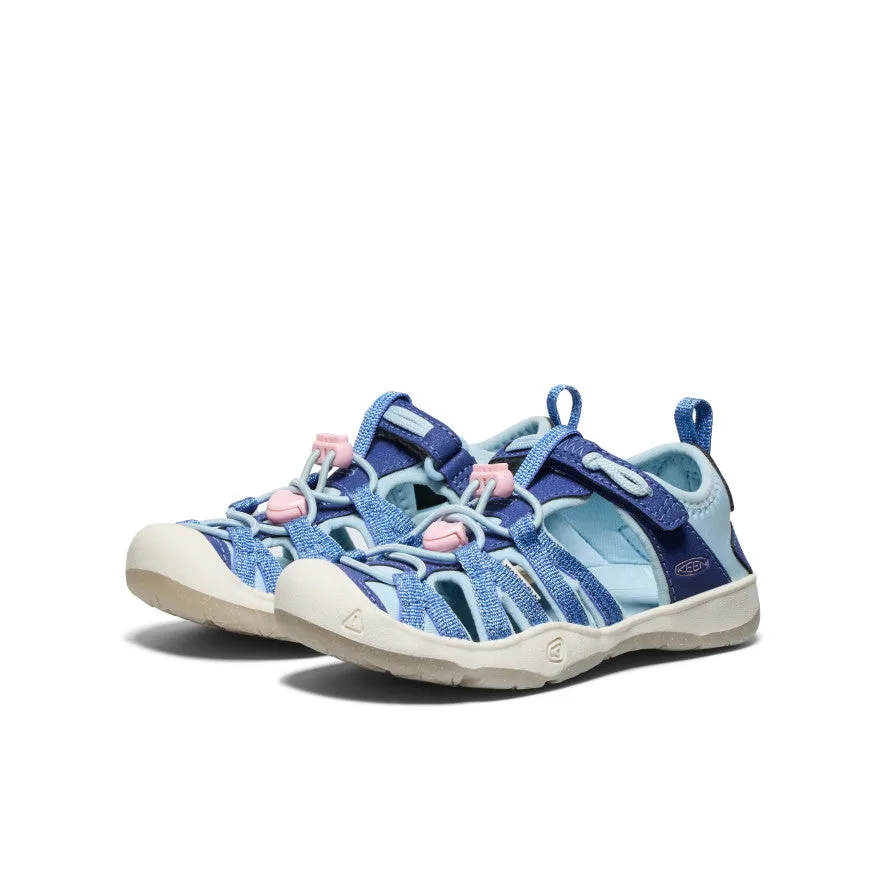 Little Kids' Moxie Sandal  |  Skipper Blue/Giggle Pink KEEN