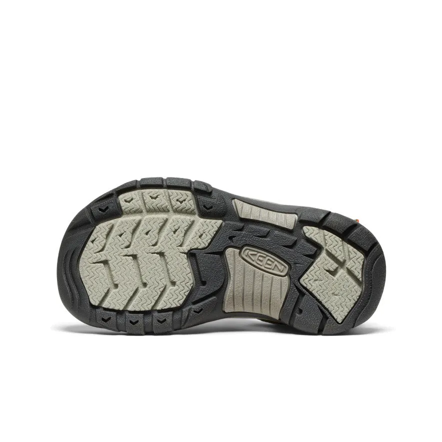 Little Kids' Newport Boundless Sandal  |  Dark Olive/Scarlet Ibis KEEN