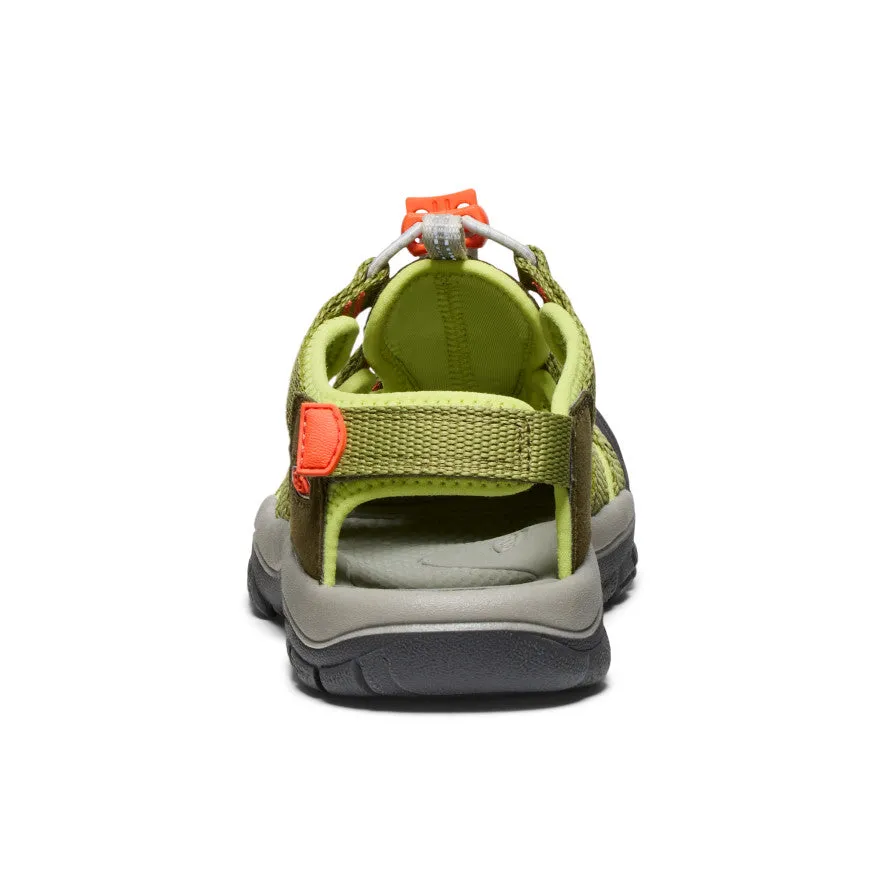 Little Kids' Newport Boundless Sandal  |  Dark Olive/Scarlet Ibis KEEN