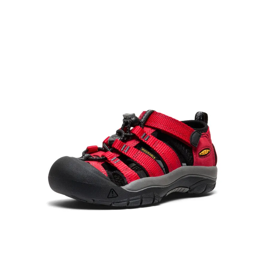 Little Kids' Newport H2  |  Ribbon Red/Gargoyle KEEN