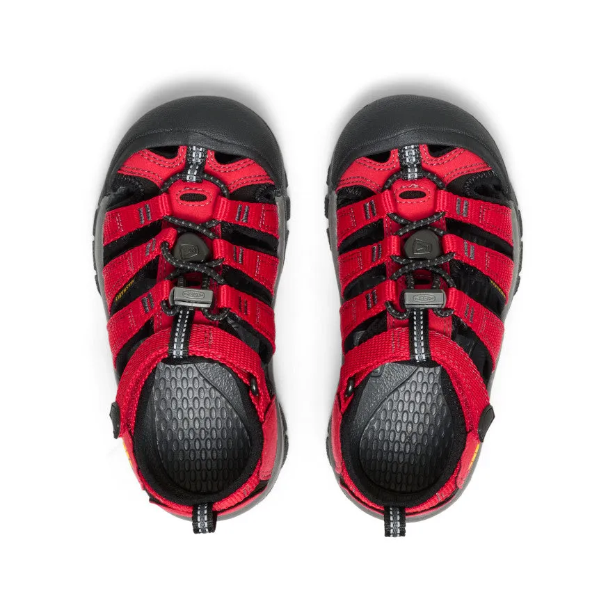 Little Kids' Newport H2  |  Ribbon Red/Gargoyle KEEN