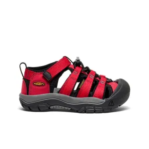 Little Kids' Newport H2  |  Ribbon Red/Gargoyle KEEN