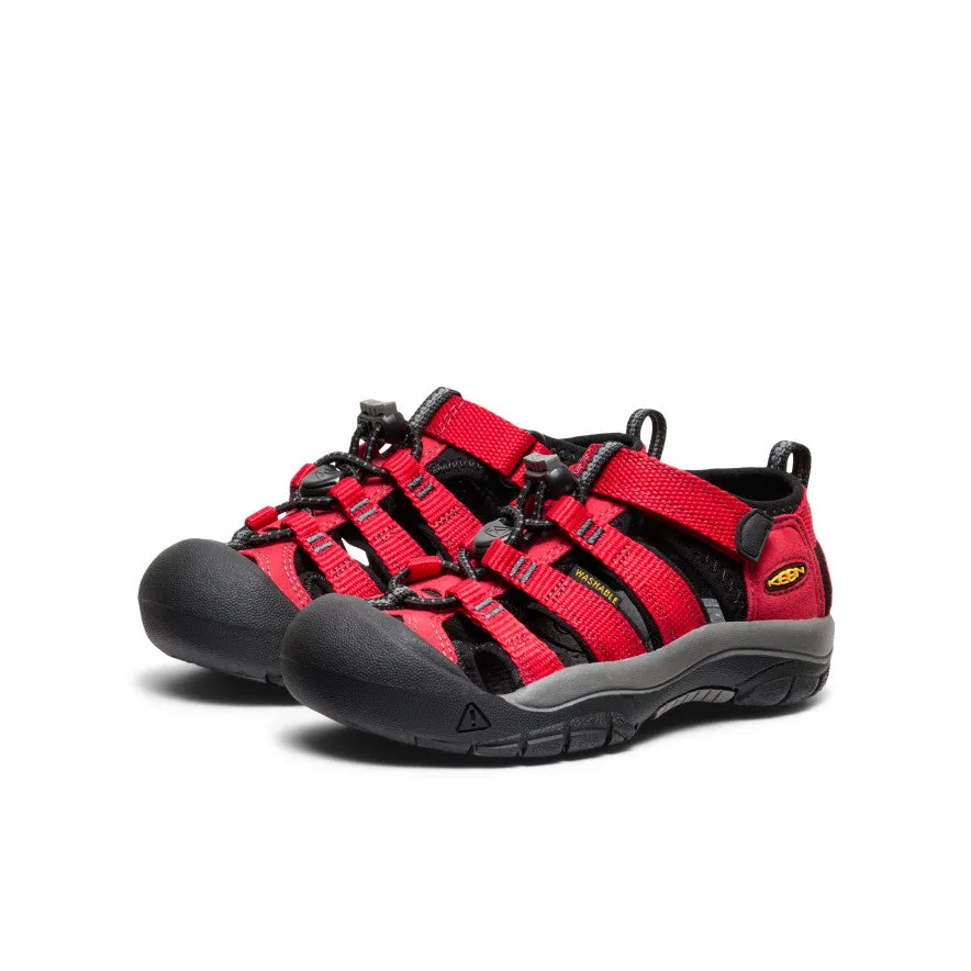 Little Kids' Newport H2  |  Ribbon Red/Gargoyle KEEN