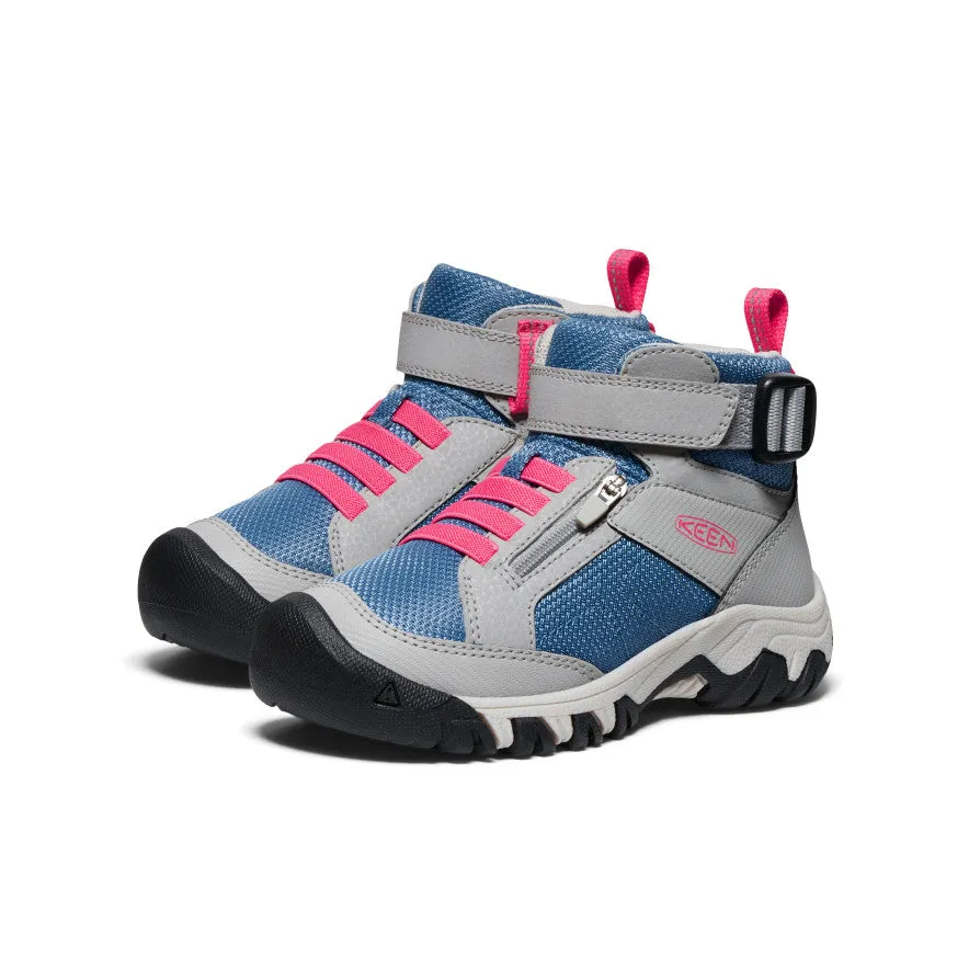 Little Kids' Targhee Boundless Hiking Boot  |  Alloy/Rouge Red KEEN