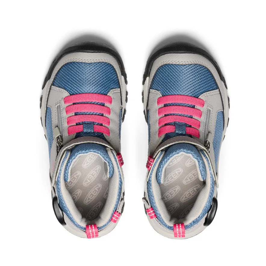 Little Kids' Targhee Boundless Hiking Boot  |  Alloy/Rouge Red KEEN