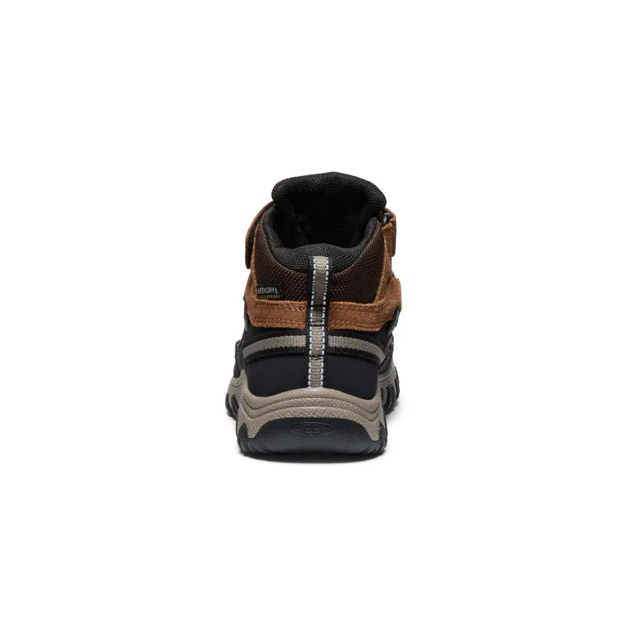 Little Kids' Targhee IV Waterproof Hiking Boot  |  Bison/Brindle KEEN