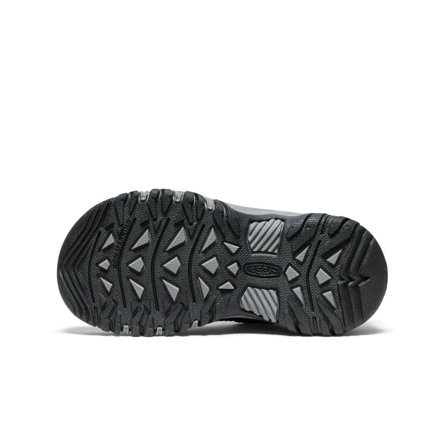 Little Kids' Targhee IV Waterproof Hiking Shoe  |  Black/Steel Grey KEEN