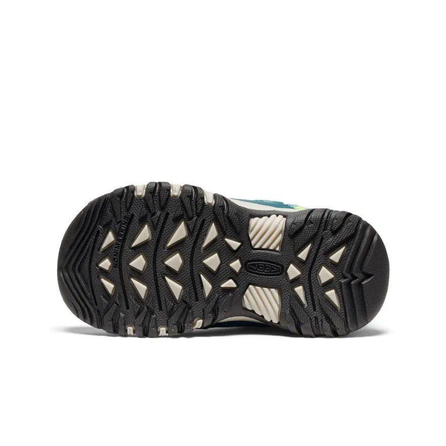 Little Kids' Targhee IV Waterproof Hiking Shoe  |  Reef Waters/Daiquiri Green KEEN