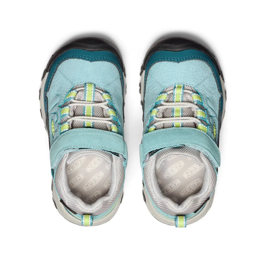 Little Kids' Targhee IV Waterproof Hiking Shoe  |  Reef Waters/Daiquiri Green KEEN