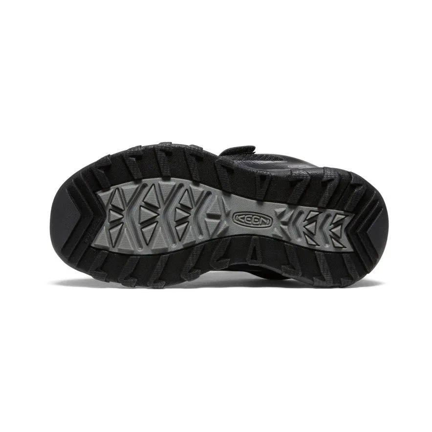 Little Kids' Wanduro Waterproof Shoe  |  Black/Ribbon Red KEEN
