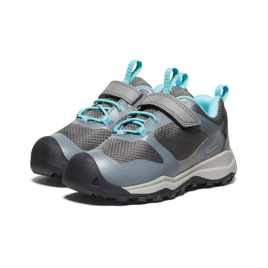 Little Kids' Wanduro Waterproof Shoe  |  Steel Grey/Ipanema KEEN