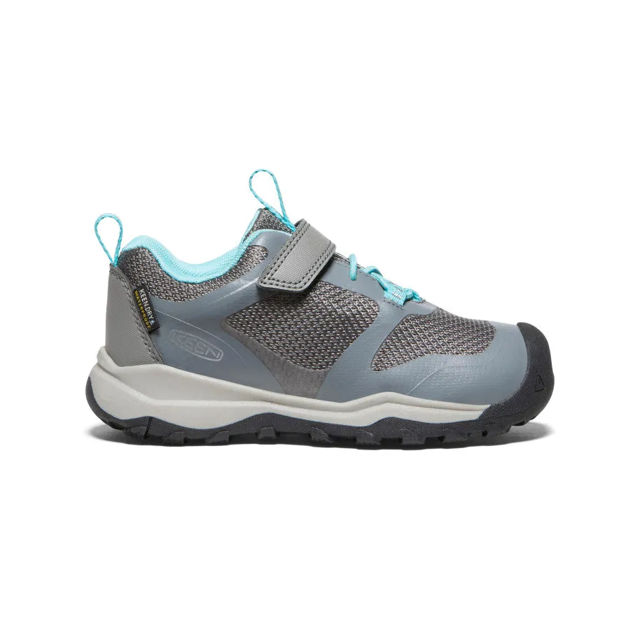 Little Kids' Wanduro Waterproof Shoe  |  Steel Grey/Ipanema KEEN