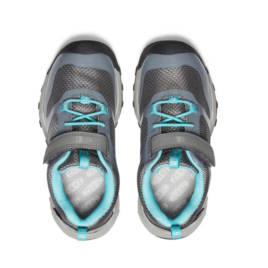 Little Kids' Wanduro Waterproof Shoe  |  Steel Grey/Ipanema KEEN