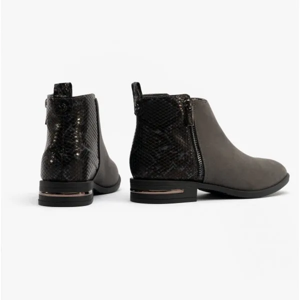 Lotus ANNEKA Womens Boots Grey/Snake