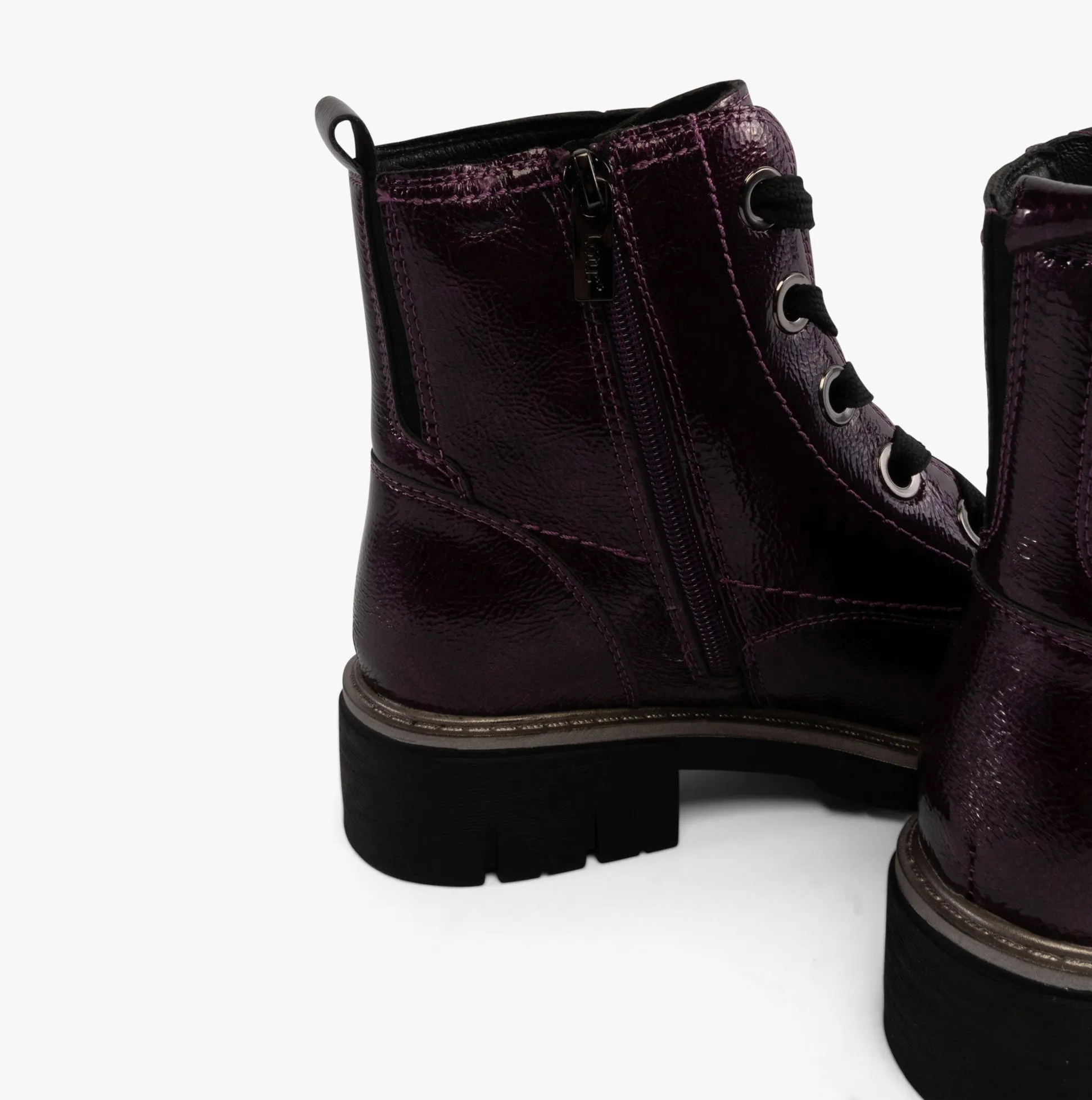 Lotus JOJO Womens Boots Purple