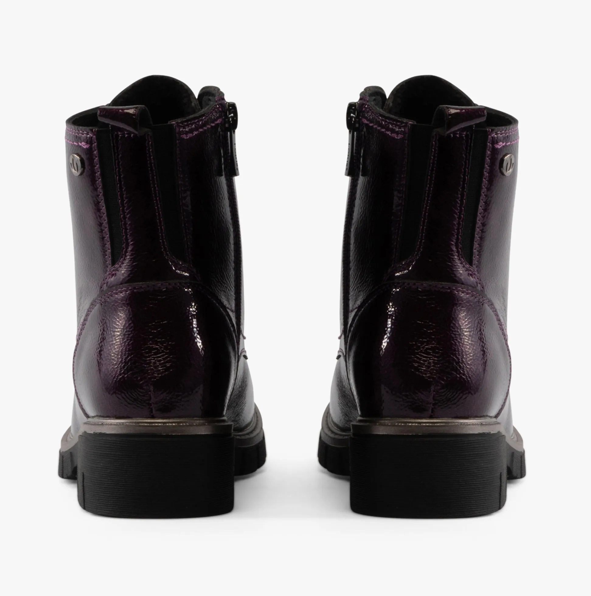 Lotus JOJO Womens Boots Purple