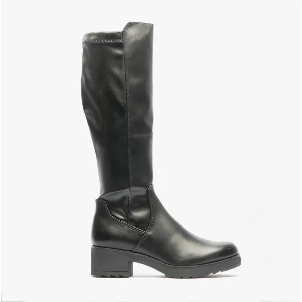 Marco Tozzi 25606-29-001 Womens Tall Zip-Up Boots Black