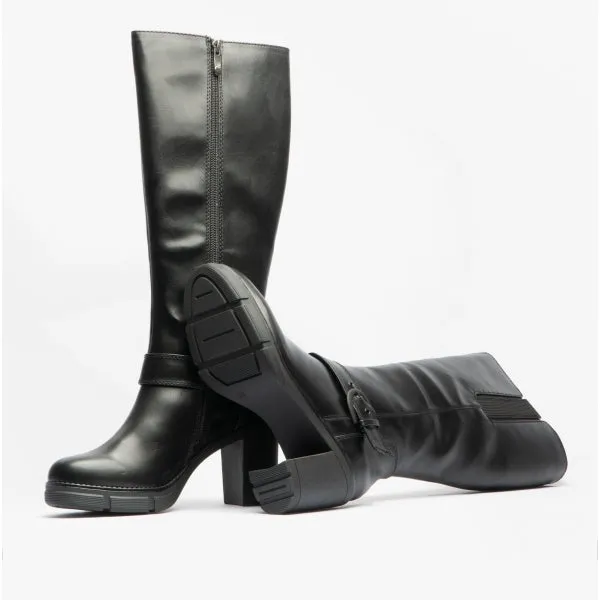 Marco Tozzi 25611-29-098 Womens Plateau Boots Black Comb